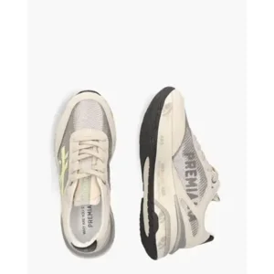 Premiata Moerun D Beige/Zilver Damessneaker