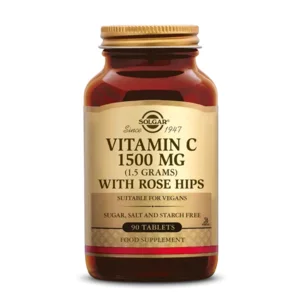 Solgar Vitamin C with Rose Hips 1500 mg tabs 180 tabs