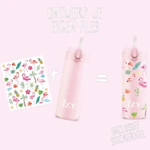 IZY KIDS - 350 ml - Pink Flamingo