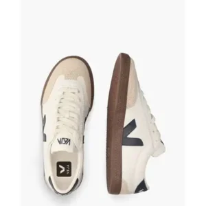 Veja Volley O.T. Leather Wit/Multi Damessneakers