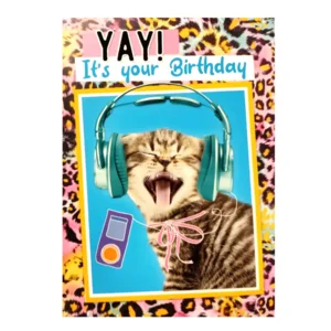 Kaart - Fun - Yay! It's your birthday - BWH17-A