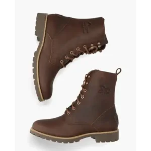 Panama Jack Fara Igloo Trav B8 Donkerbruin Dames Veterboots