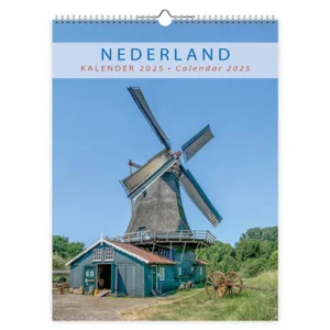 Maand kalender - 2025 - Nederland - 33x44cm