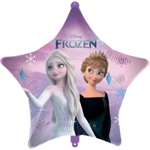 Folieballon - Frozen - Stervormig - 46 cm - Zonder vulling