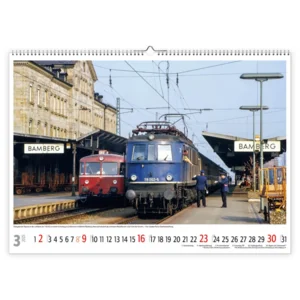 Kalender - 2025 - Fascinerende treinbanen - 42x30cm