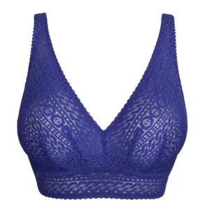 Prima Donna Montara bralette in kobalt blauw