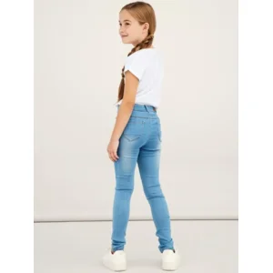 Name-it Meisjes Jeans Polly Dnmthayer Medium Blue