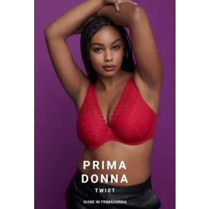 Prima Donna Twist BH: Los Ayala, Sangria, Plunch half padded, Europese Maten  ( PDO.307 )