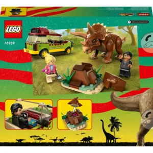 LEGO® 76959 Jurassic World Triceraptops onderzoek