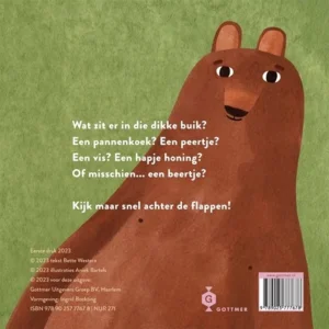 Boek - Wat zit er in die dikke buik? - 2+