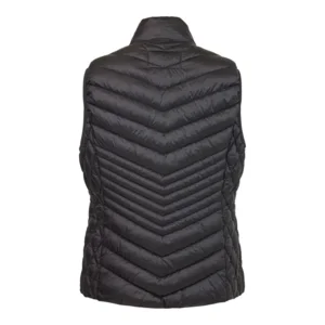 Frandsen Bodywarmer: Zwart, gewatteerd ( FRA.12 )