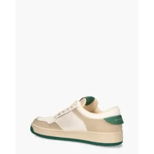 Philippe Model Lyon Recycle Mixage Wit/Beige/Groen Herensneakers