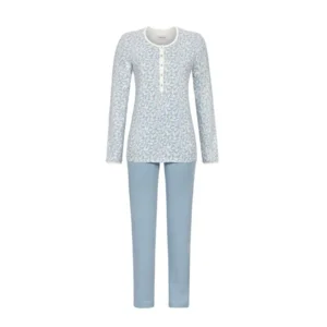 Ringella pyjama dames: blauw, interlock ( RIN.535 )