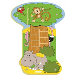 Wandspeelgoed Jungle Schuif Puzzel Aap