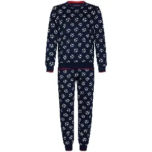 Pastunette Pyjama jongens: Interlock, Voetbalmotief ( PAS.56 )