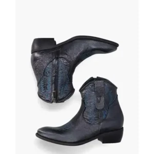 Zoe Italy Zoe 05 Blauw Dames Enkelboots