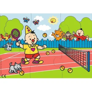 Studio 100 Bumba Puzzel - Tennis - 6 stukjes