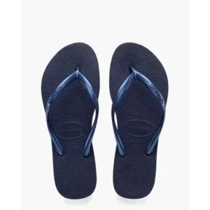 Havaianas Slim Metallic Donkerblauw Damesslippers