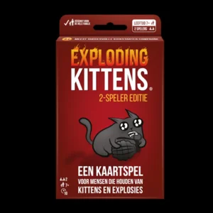 Spel - Exploding Kittens - 2 spelers editie - NL