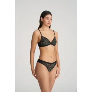 Marie Jo Seoul bralette in zwart en kaki