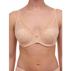 Chantelle – True Lace – BH Plunge Spacer – C11M20 – Golden Beige