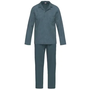 Ammann Heren Pyjama: Doorknoop model, tot 4xl ( AMM.625 )