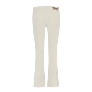 Para Mi Dames broek: Jade, Vintage Corduroy, Off White, ( Ribfluweel ) ( PARA.329 )