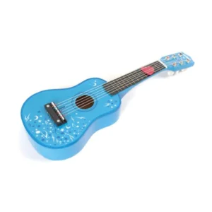 Gitaar - Blauw met sterren - 3+