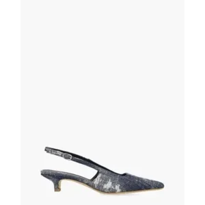 Odare Anna Jeansblauw Dames Slingbackpumps