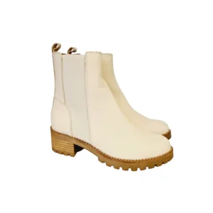 CTWLK Catwalk Chelsea Boot BOSTON Ecru