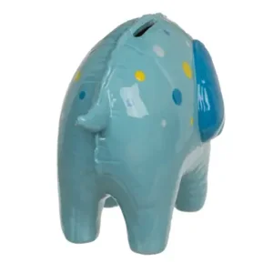 Spaarpot - Olifant - Blauw - 21,5x10,5x14cm