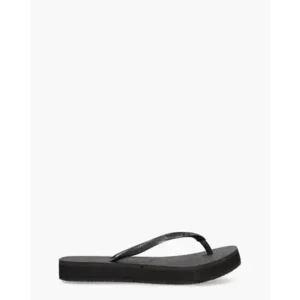 Havaianas Slim Flatform Zwart Damesslippers