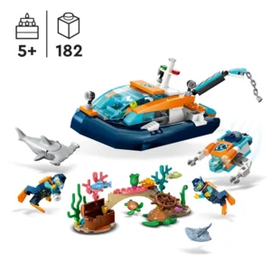 LEGO® 60377 City Verkenningsduikboot