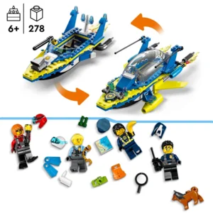 LEGO® 60355 City Waterpolitie recherchemissies