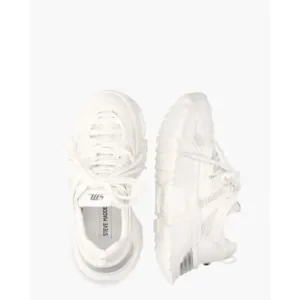 Steve Madden Kingdom-E Wit Damessneakers