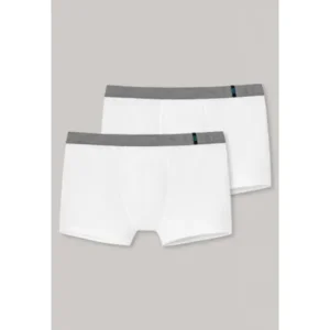 Schiesser 95/5 Shorts 2Pack - 155587 – White