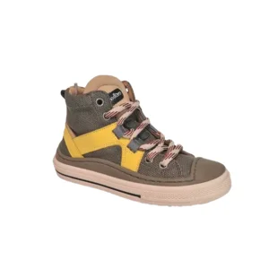 Zecchino d'Oro Sneaker F13-4318 Kaki/geel 26