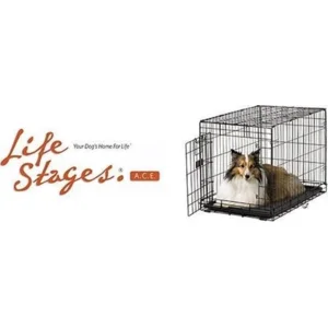 Midwest Life Stages Double Door Dog Crate XXSmall