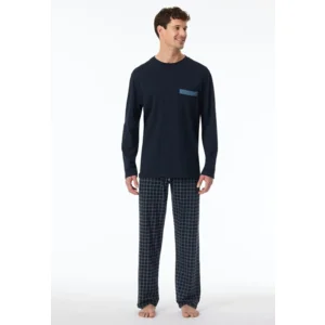 Schiesser – Comfort Nightwear - Pyjama – 180262 – Night Blue