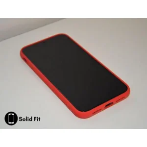 iPhone Hoesje Silicone Case Back Cover Rood iPhone 12 Pro