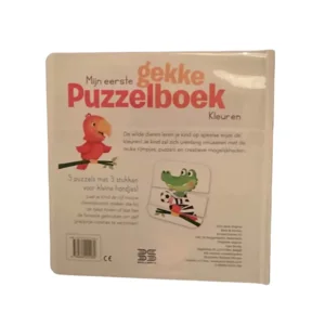 Kinderboek - Mijn eerste gekke puzzelboek - Kleuren