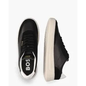 Boss Baltimore Tenn LTSD Zwart/Wit Herensneakers