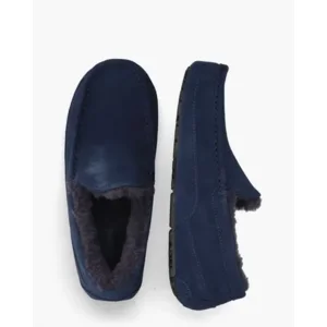 Ugg Ascot Blauw Herenpantoffels