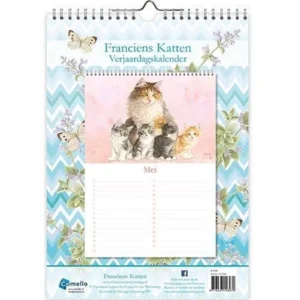 Verjaardagskalender - Franciens katten - Miepje - A4