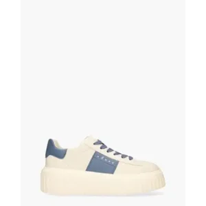 Hogan H-Stripes Beige/Blauw Damessneakers