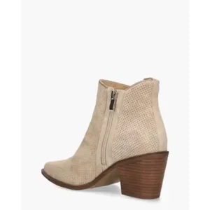 Di Lauro Tessy Taupe Dames Enkelboots