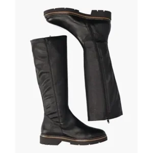 DLSport 6379 Zwart Dames Enkelboots