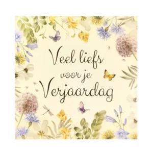 Kaart - JBS - Veel liefs voor je verjaardag - JBG040-A