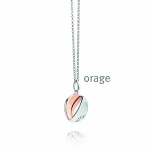 Zilveren Ketting met hanger Orage AC161