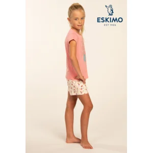 Eskimo Meisjes Pyjama: Soetkin 2 - 16, korte mouw / short ( ESK.1748 / ESK.1749 )